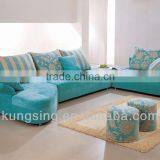 New l Shaped Promotion Sectional Fabric Sofa Set Designs