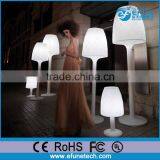 Novelty Led Decorative Light,battery Rechargeable RGB Color Floor Lamp Led