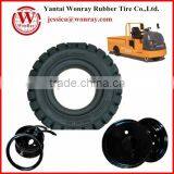 Electric Platform Truck Forklift Solid Tire Rim 4.00-8 thumbnail-1