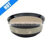 Hot Sale Stoneware Paw Imprinted Pet Feeding Bowl thumbnail-1