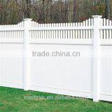 PVC Picket Privacy Fence/UV Proof Lifetime Using Fence thumbnail-2