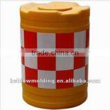 OEM Blow Molding Anti Crash Bucket Crash Barrier Plastic Traffic Barrier for Sale thumbnail-2
