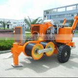 Cable Laying Equipment 90KN Hydraulic Cable Pulling Machine Cable Puller