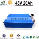 Cheap Price 1 Year Warrantly 48V 20Ah Electric Scooter Lithium Battery Include 30A BMS 54.60v 2.0A Charger thumbnail-5