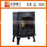 Free-standing Indoor Wood Burning Stove Fireplace for Sale thumbnail-3