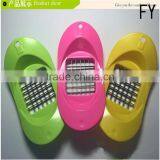 Stainles Steel and ABS Plastic Manual Potato Chipper , Pototo Chips French Fries Cutter thumbnail-1