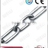 Electro Galvanized Weld Long Link Chain thumbnail-2