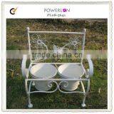 Antique New Item Wrought Iron Outdoor Metal Flower Pot thumbnail-4