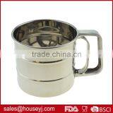 Home Baking Tool Stainless Steel Flour Sifter Powder Sifter Shakers thumbnail-2