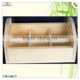 Unfinished Laser Cut Wood Craft Bed Tray thumbnail-2