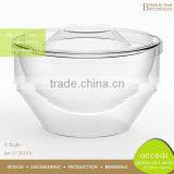 High Quality Pyrex Glass Round Sugar Bowl thumbnail-4