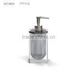 Colorful Transparent Resin Funny Bathroom Accessories Double Wall Lotion Dispenser thumbnail-2