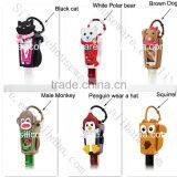 New Innovative Product 3d Animal Shaped Hand Sanitizer Silicone Holder for Promotional Gifts thumbnail-1