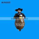 Funny Rogue Warrior Resin Custom Beer Tap Handles thumbnail-1