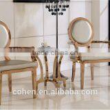 Modern Luxury Stylish PU Stanless Steel Leg Leisure Chair ND116G thumbnail-1