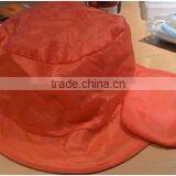 27cm Polyester/nylon Foldable Folding Sun Hat for Promotional Use Cap thumbnail-1