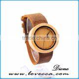 Stylish Custom Logo Women Japan Movement Wood Watch thumbnail-3