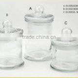 Airtight Glass Jar , Glass Jar With Lid , Storage Glass Jar , Glassware thumbnail-1