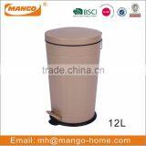 Colorful Powder Coating Metal Pedal Dust Bin thumbnail-3