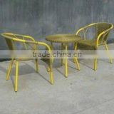 outdoor table and chair