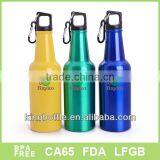 500ml Beer Bottle Aluminium Sport Water Bottle thumbnail-1