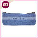 Fancy Round Profile Jean Pencil Bag, Jean Zipper Pencil Bag, JeansPencil Bag thumbnail-1