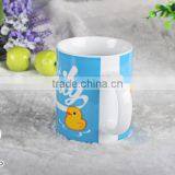 Ceramic White Coffee Mugs Logo Printing thumbnail-4