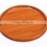 ROUND Shallow mouth WOODEN/BAMBOO PLATE