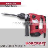 38mm 3 Function 1800W SDS-PLUS Electric Rotary Hammer Drill WORCRAFT RH18-38X thumbnail-1