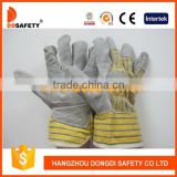 DDSAFETY Wholesale Hot Sale Leather Safety Gloves Safety Gloves