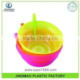 Food Grade PP Small Size Cheap Price Plastic Bowl With Straw