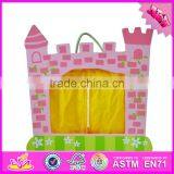 2016 New Products Portable Children Funny Wooden Finger Puppet Theater W10D143 thumbnail-2