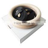 28mm 32mm Wooden Gym Rings With Adjustable Straps thumbnail-4