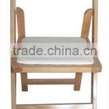 New Product Natural Light Wooden Dining Slat Folding Beach Chair thumbnail-1