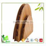 Professional Made Bamboo Bamboo Knife Set With Block thumbnail-6