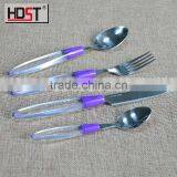 Cheaper Colorful Plastic Handle Cutlery for Middle- East Style thumbnail-1