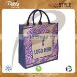 PP Laminated Jute Bags Wholesale - Jute From Petals Concept - Promoted at - Made in India thumbnail-1