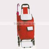 Shopping Trolley With Detachable Trolley and Dot Satin Bag ,strong Metal Shelf Trolley thumbnail-1