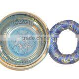 High Quality Colored Handmade in Nepal Tibetan Healing Singing Bowl thumbnail-2