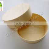 Food grade disposable pine wood container wood box