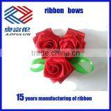 High Quality Woven Edge Double Polyester Satin Ribbon thumbnail-1