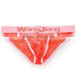 Custom Men's Short Triangle Mesh Underwear Sey Breathable Mesh Briefs Sey Low Rise Men's Briefs Shorts Mens Calzoncillos Hombre thumbnail-4