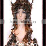 2012 LADY'S NOVELTY FAUX FUR BEANIE CAT EARS thumbnail-1