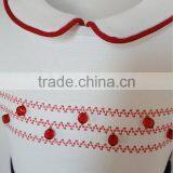 New Fashion Clothes Baby Boy Christmas Clothes With Red Piping on Collar thumbnail-3