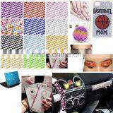 DIY Self Adhesive Rhinestone Crystal Bling Stickers Phone Car Art Sales thumbnail-1