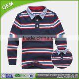 2016 Color Combination Striped Men Stock Polo Shirt thumbnail-2