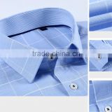 bespoke tailor custom made to measure MTM men cotton long sleeve shirt
