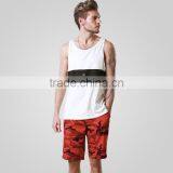 Stylish Printed Casual Two-tone Tank Tops thumbnail-2