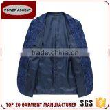 Wholesale Fashion Men'S Printed Suit Polyester Jacket Blzer Made In China thumbnail-3