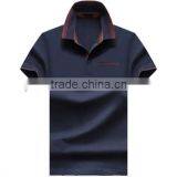 2016 Hot Sale Custom 100% Cotton Polo Shirt Fabric for Man thumbnail-1